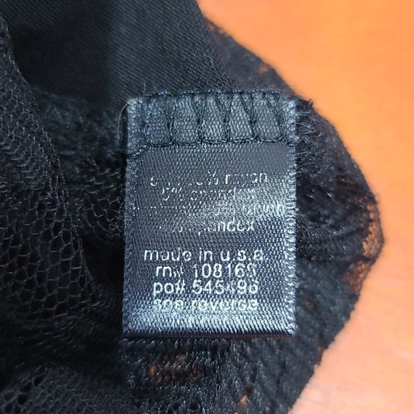 full tilt american eagle black laced back tank top - Picture 9 of 10